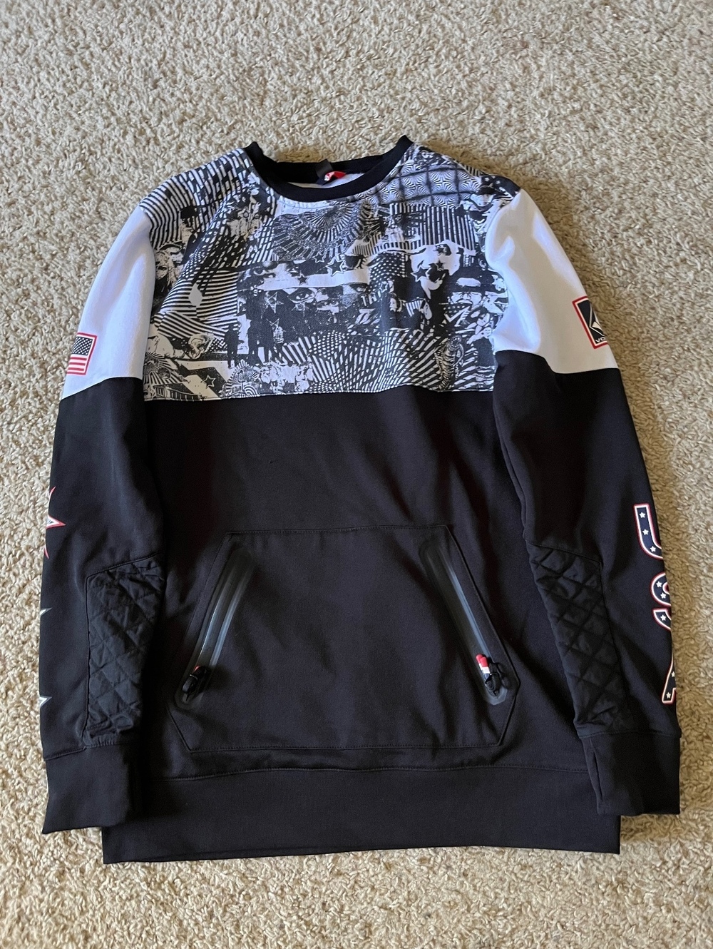 Volcom US Snowboarding Graphic Crewneck Sweatshirt